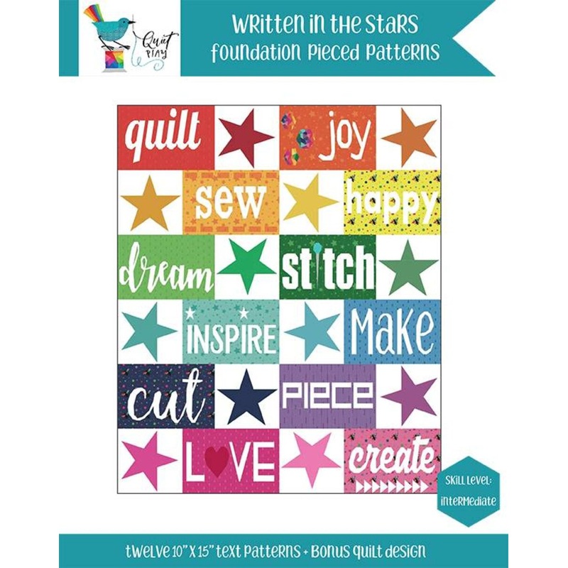 SALE Written in the Stars Quilt Booklet P160 - Kristy Lea - Riley Blake Designs - INSTRUCTIONS Only - Multiple Projects