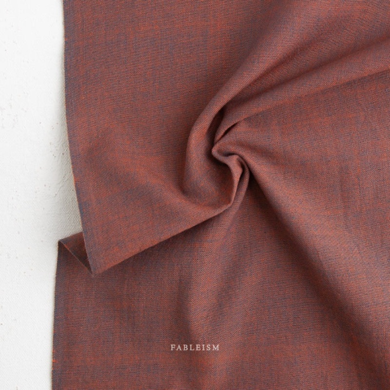 Watercolor Woven Cotton MAGMA - Fableism 22/m