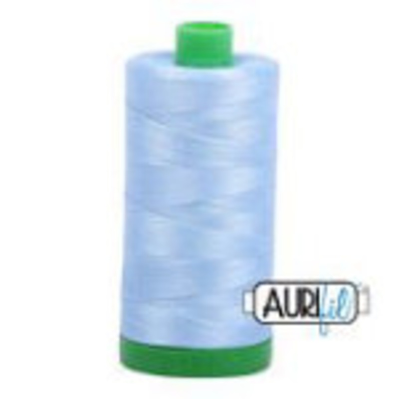 Aurifil Cotton Mako 40wt Thread 1094 yards - Robins Egg #2715