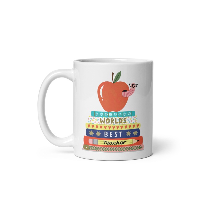 World's Best Teacher Mug (Print Shop)
