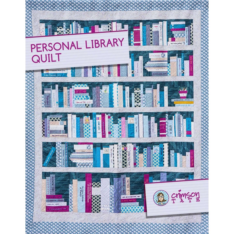 Personal Library Quilt Pattern by Heather Givens