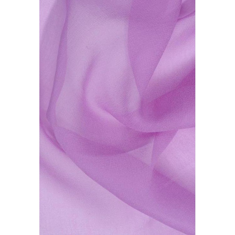 Purple Pink Silk Georgette Fabric
