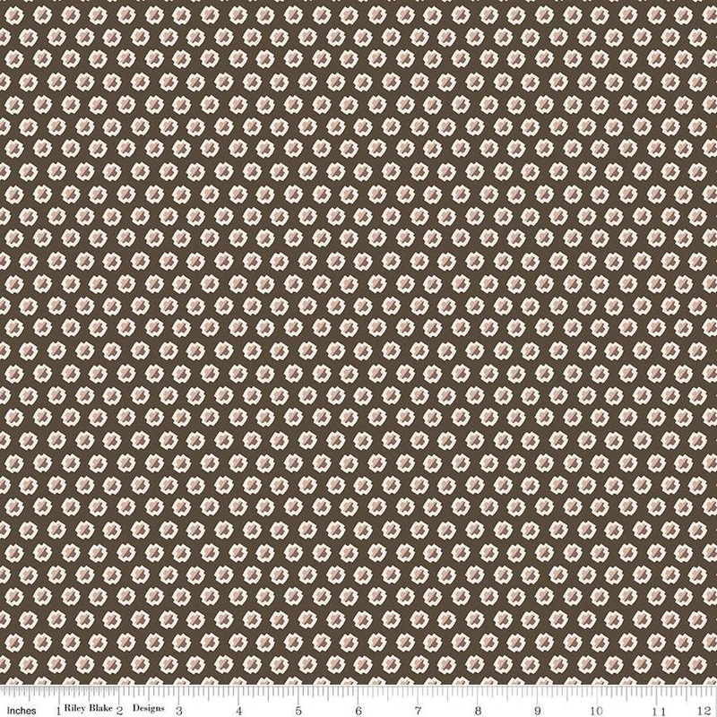 SALE Pride & Prejudice Wickham C13785 - Riley Blake Designs - Jane Austen Geometric - Quilting Cotton Fabric - Licensed Product