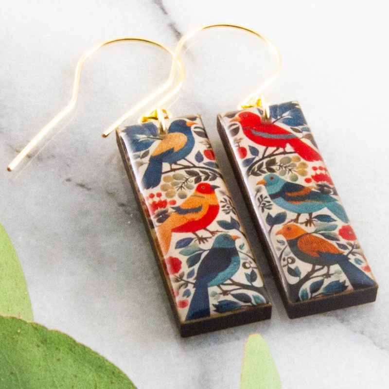 Scandi Birds Earrings (No Man's Land)