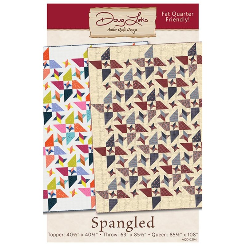 Spangled - Pattern - AQD 0294 - Antler Quilt Design - Sku: 72028