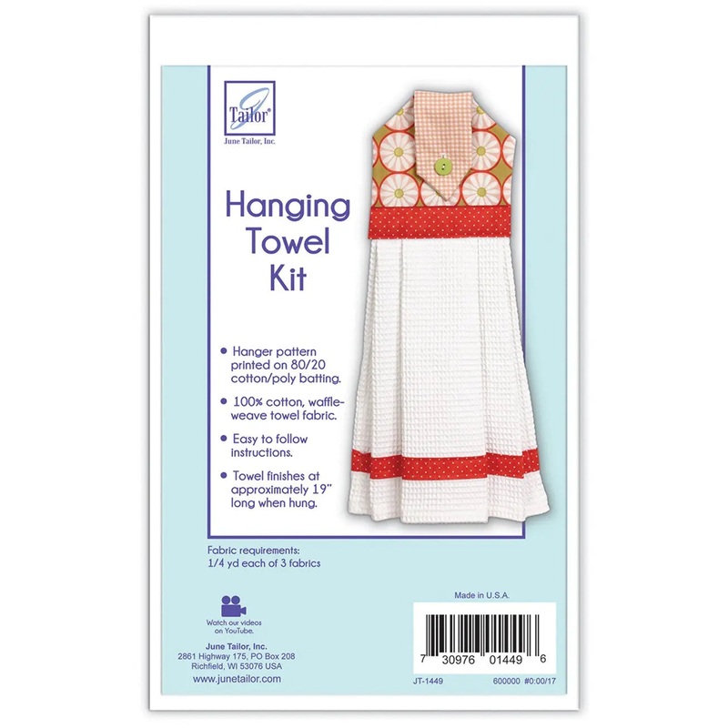 Quilt As You Go Hanging Towel Kit