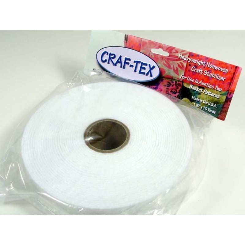 Sew-in Non-Woven Heavyweight Craf-tex 1-3/4in x 10yd Craft Strips
