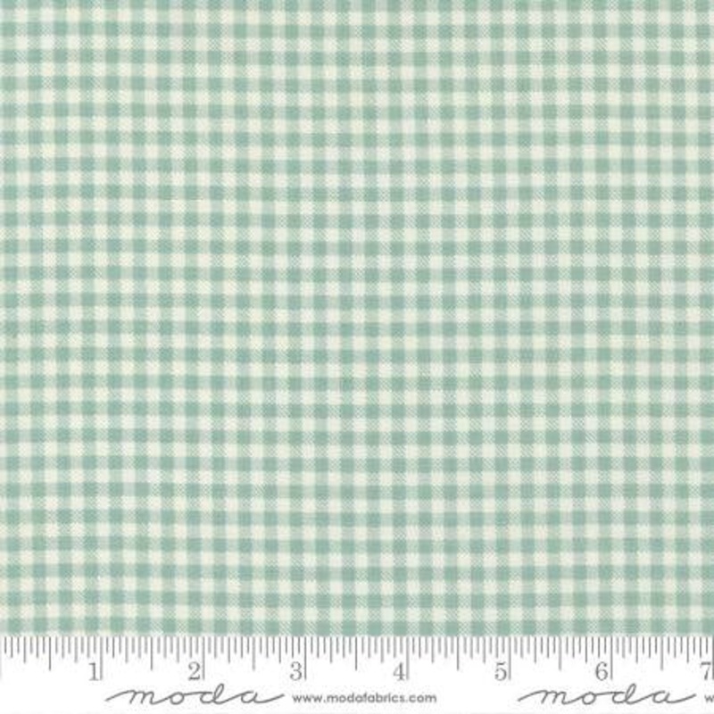 Vintage by Sweetwater for Moda - Aqua Check - 100% cotton - 110 cm wide