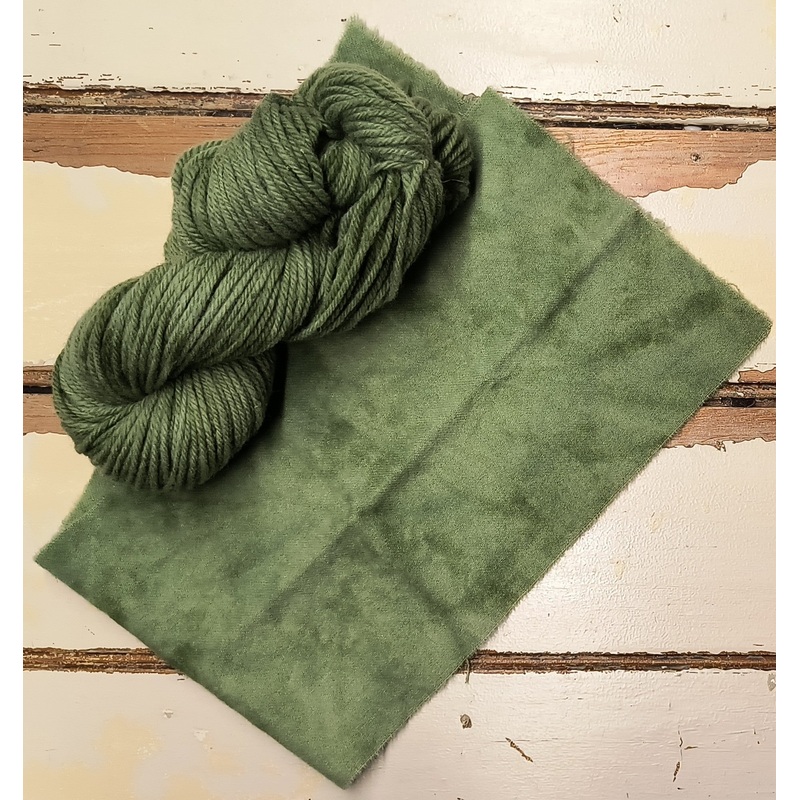 Moss 01 Hand Dyed Wool Yarn