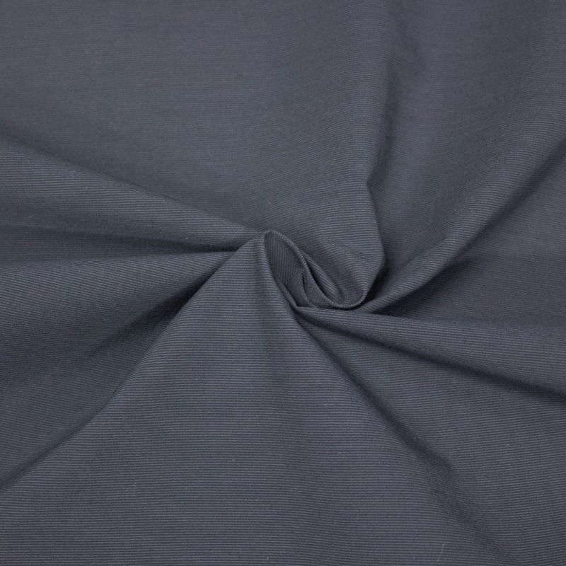Rana Anthracite Grey PolyCotton Fabric