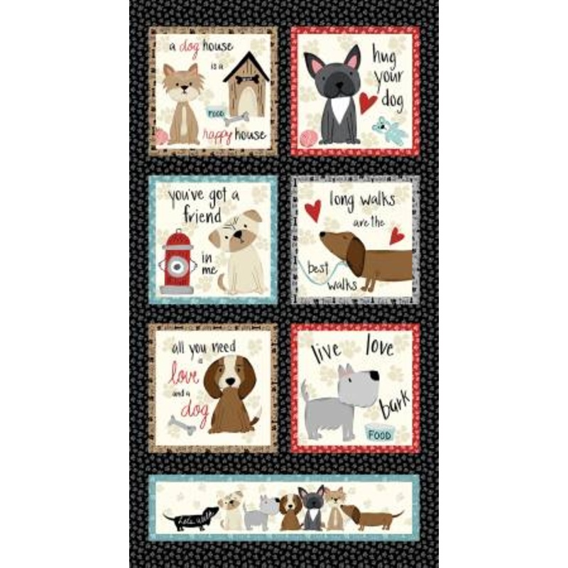 Paw-sitively Awesome Multi 10 Inch Block Panel