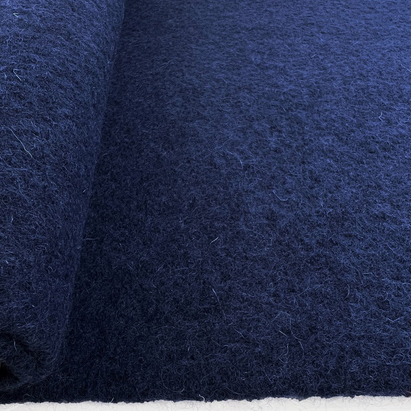 Pure Luxury - Boiled Wool - Royal Marine