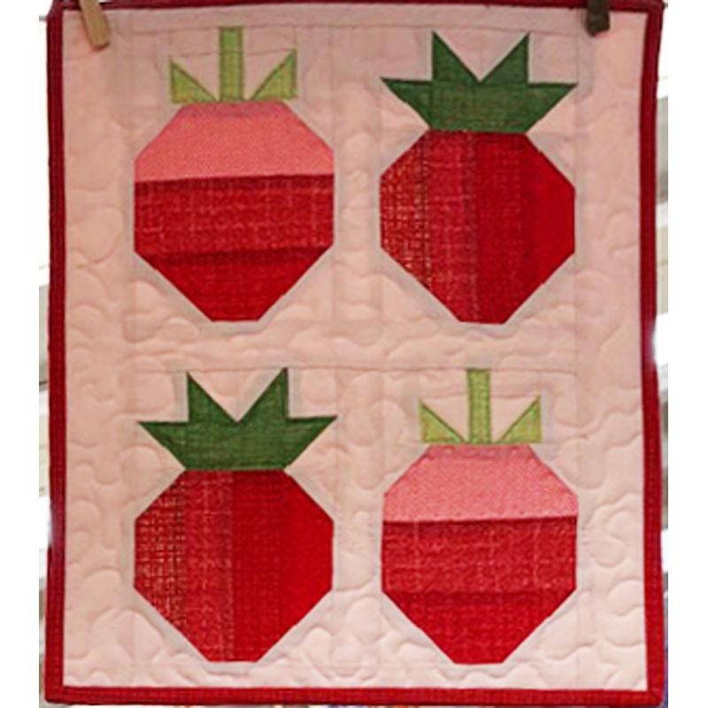 Riley Blake Banner of the Month Club - June - Berry Cool