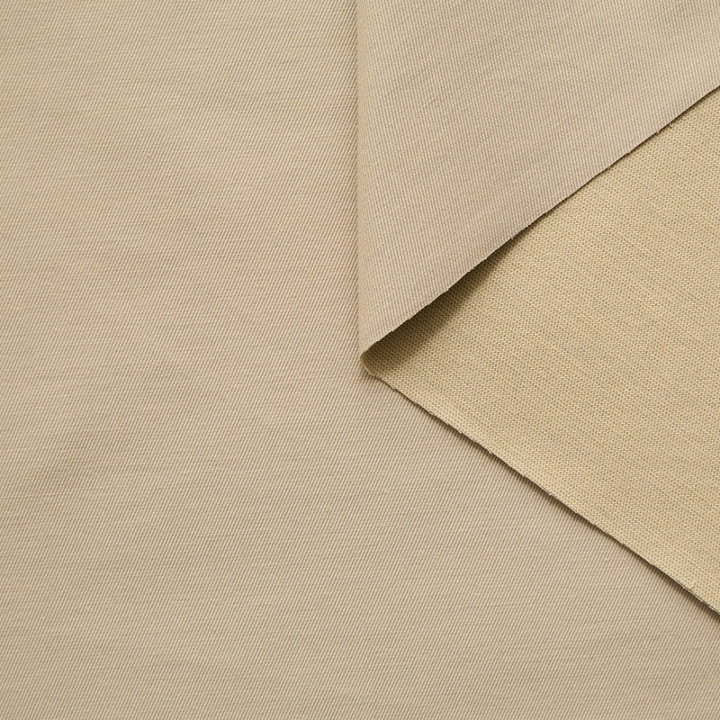 T25M14264 | Stretch Cotton Gabardine Pale Khaki
