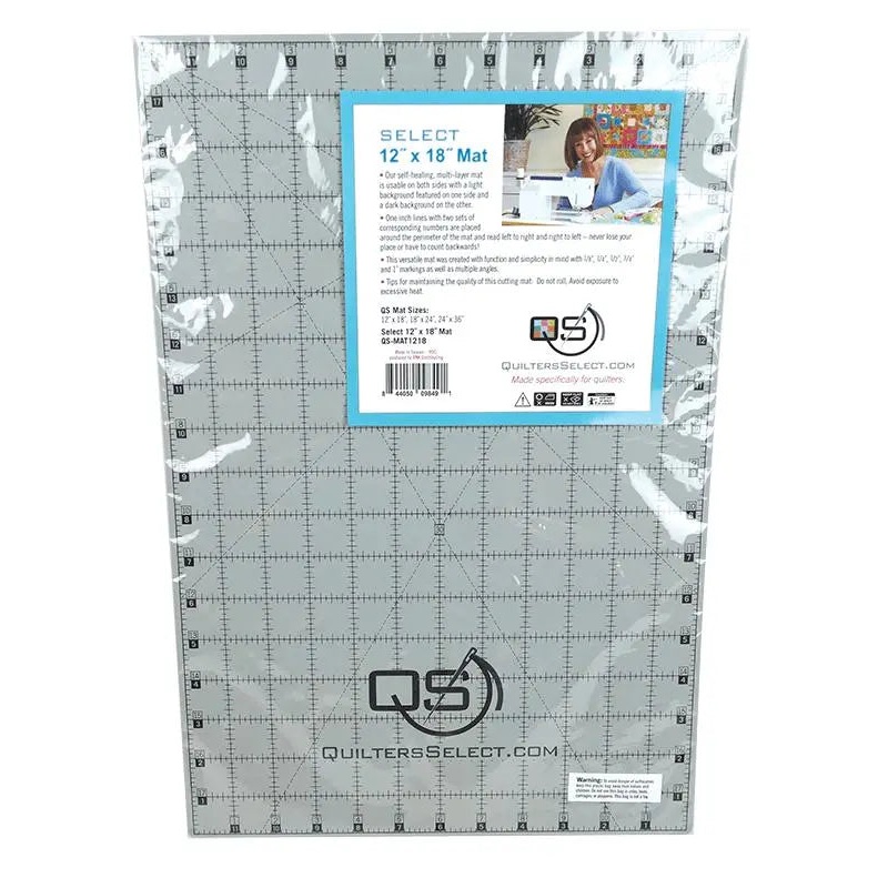 Quilters Select 12" x 18" Dual Side Cutting Mat