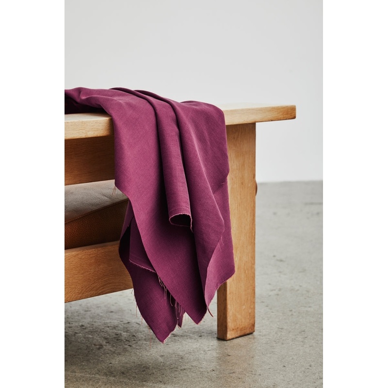 33" Remnant Sera Weighty Cotton Blend - Cherry