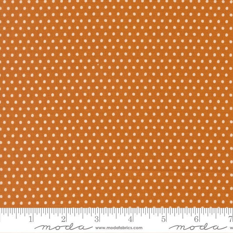 SALE Animal Park Fun Dots 20967 Tiger - Moda Fabrics - Polka Spots - Quilting Cotton Fabric