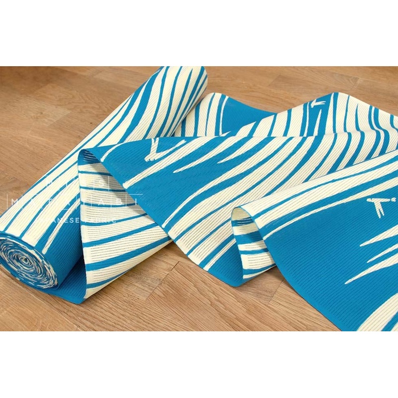 Shokunin Collection Hand-printed Chusen Japanese Yukata Fabric - Tobiuo