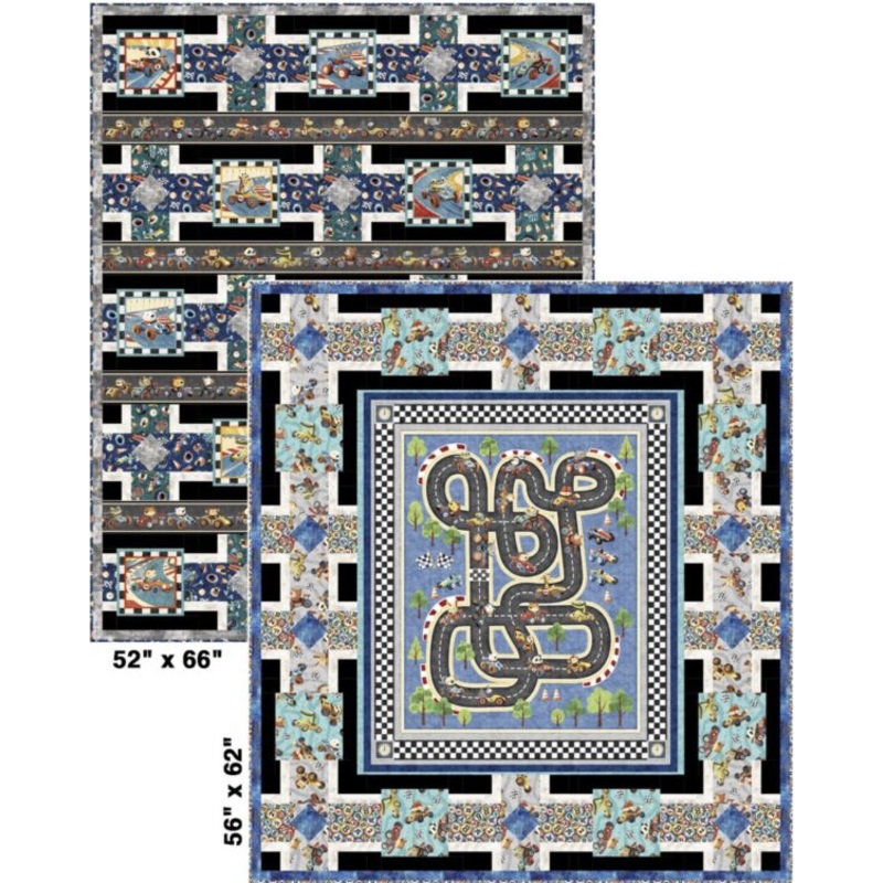Race Is On Quilt Pattern