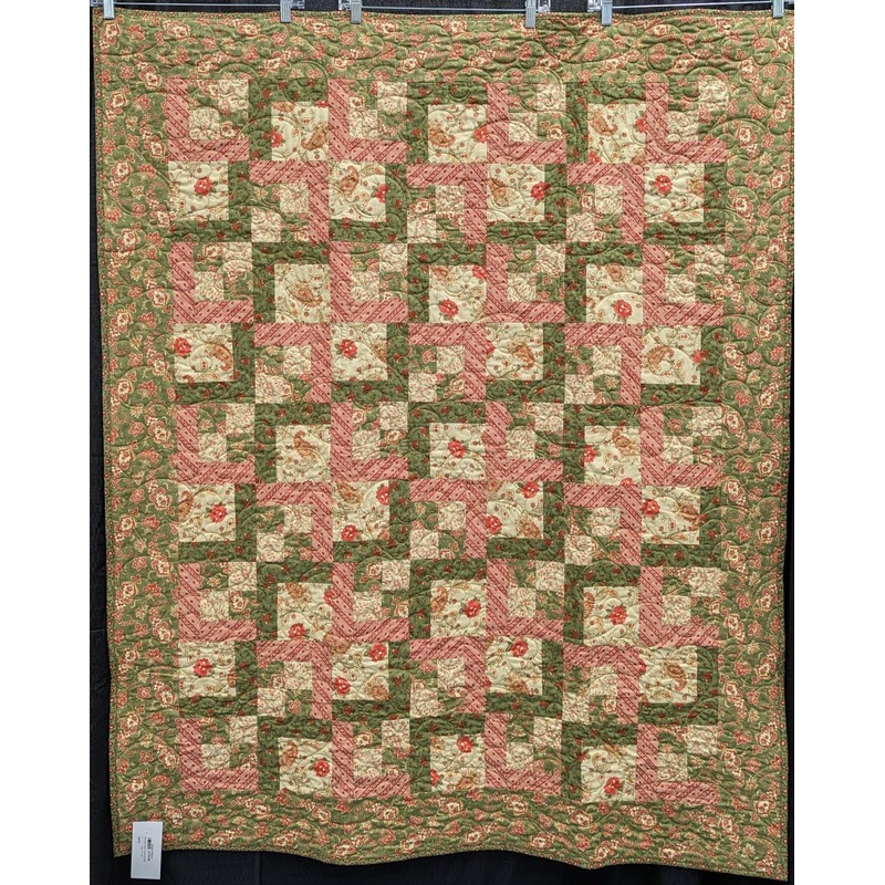 Red and Green 5 yard bundle Size: 47 x 58