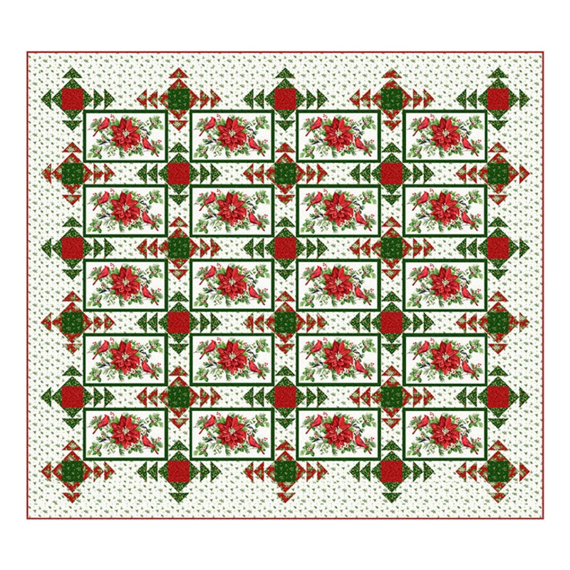 Yuletide Traditions Christmas Geese Quilting Pattern Patti's Patchwork Northcott