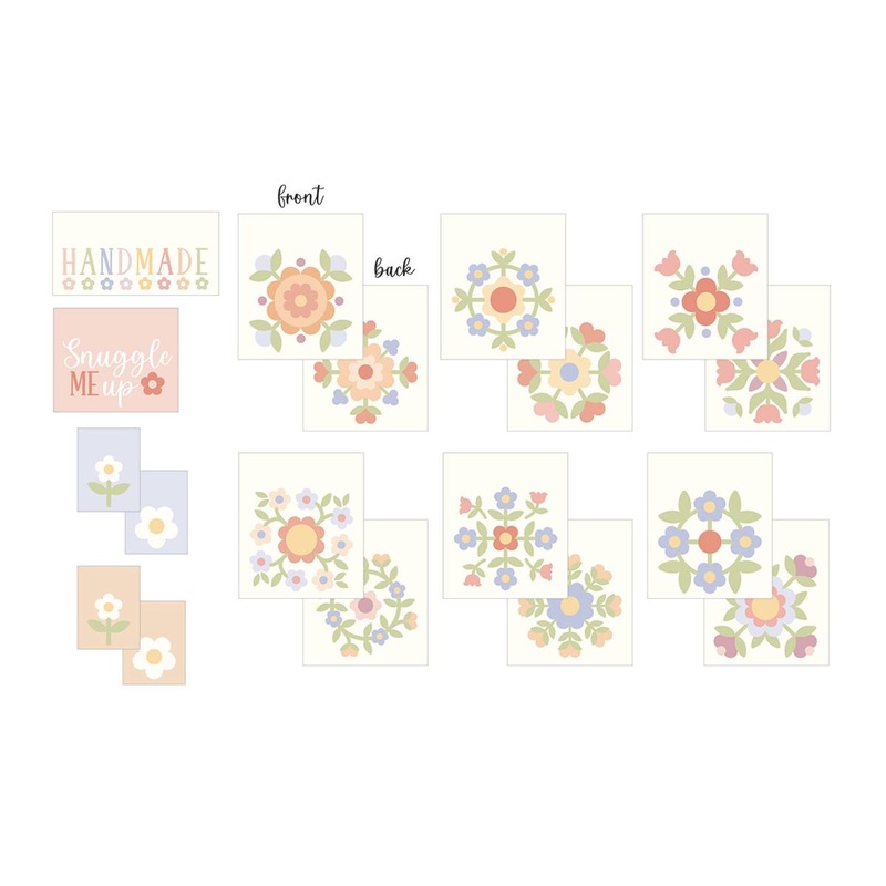 Pastel Prairie Woven Quilt Labels by My Sew Quilty Life