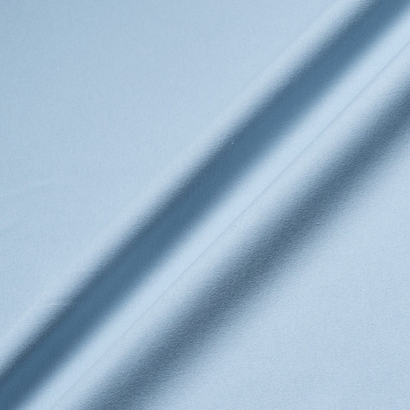 Baby Blue Lightweight Cotton Stretch Denim