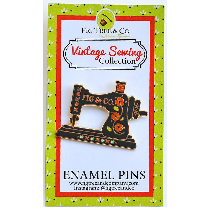 Sewing Machine Enamel Pin
