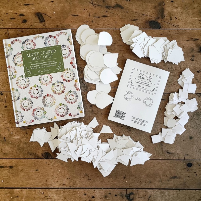 Alice's Country Diary Book, Paper & Template Bundle