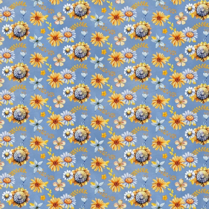 Sweet Florals Sweet As Can Bee Cotton 118" Wideback Fabric Per Yard