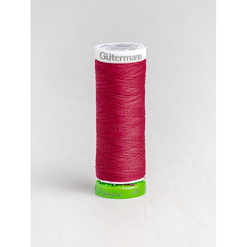 Gtermann All Purpose rPET Recycled Thread - Cherry 909