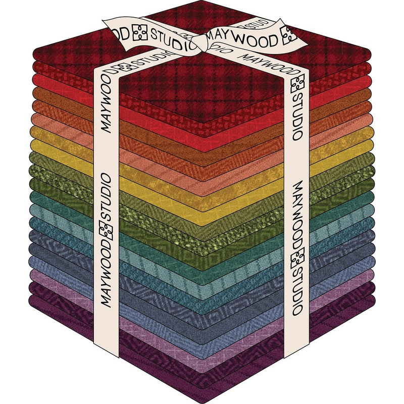 Fat Quarter Woolies Flannel Colors Vol. 2, 20pcs/bundle