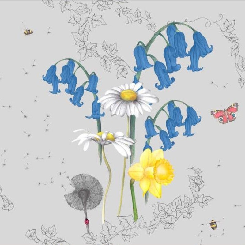 Secret Garden JTSG01 Multi Wallcovering