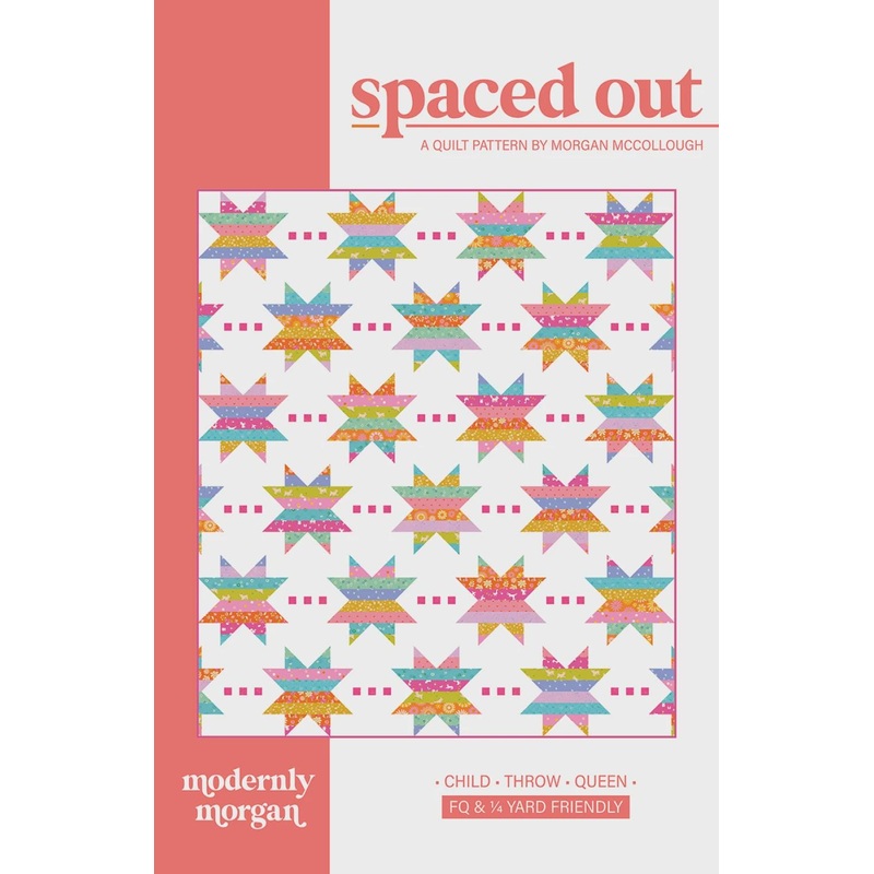 Spaced Out MM-033 PAPER Quilt Pattern for Modernly Morgan