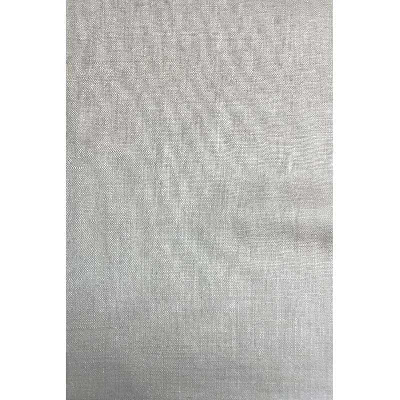 White 1-Ply Silk Linen (Matka)