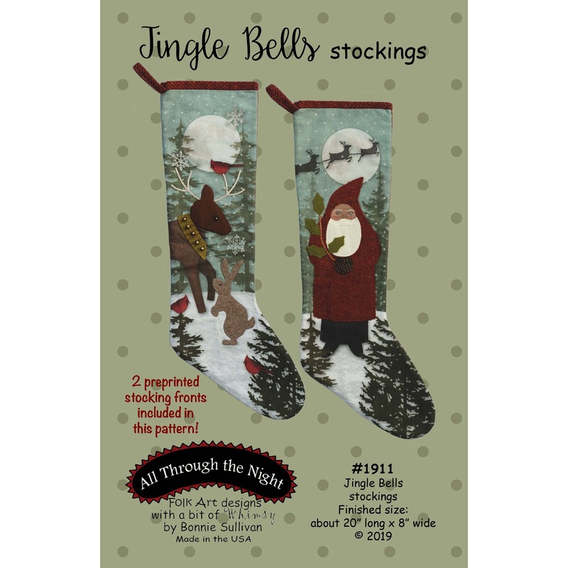 1911 Jingle Bells Stockings