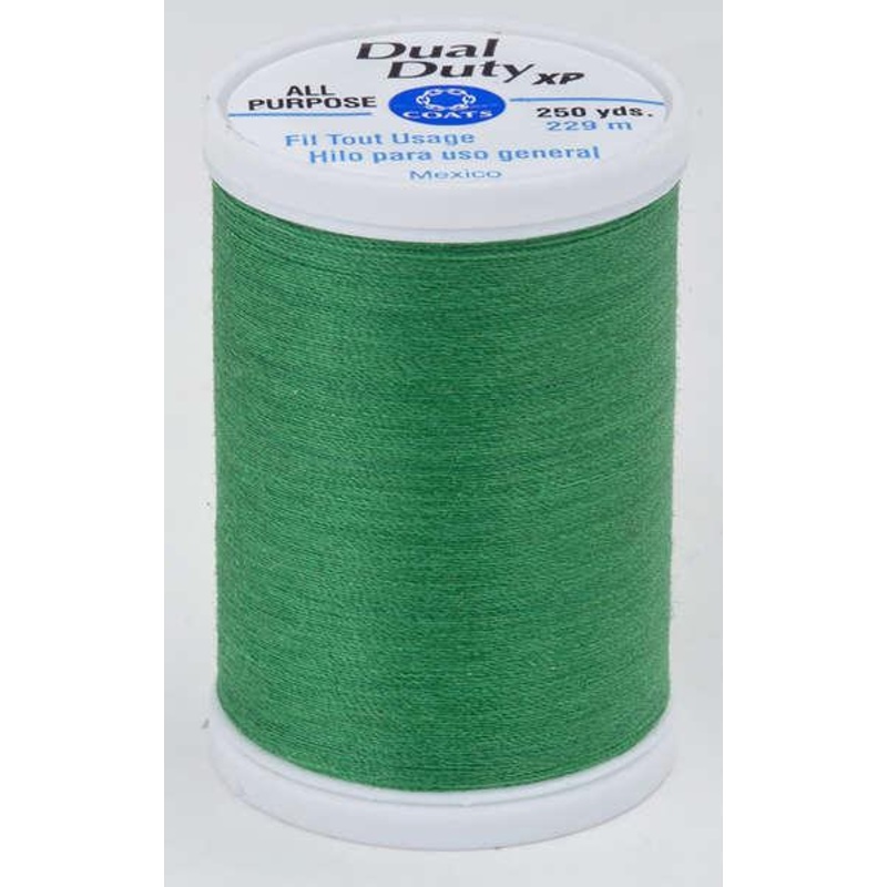 Coats Dual Duty XP Polyester Thread 250yds Kerry Green - S9106550