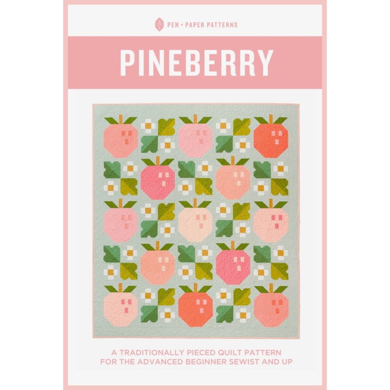 Pineberry Quilt | Paper Pattern
