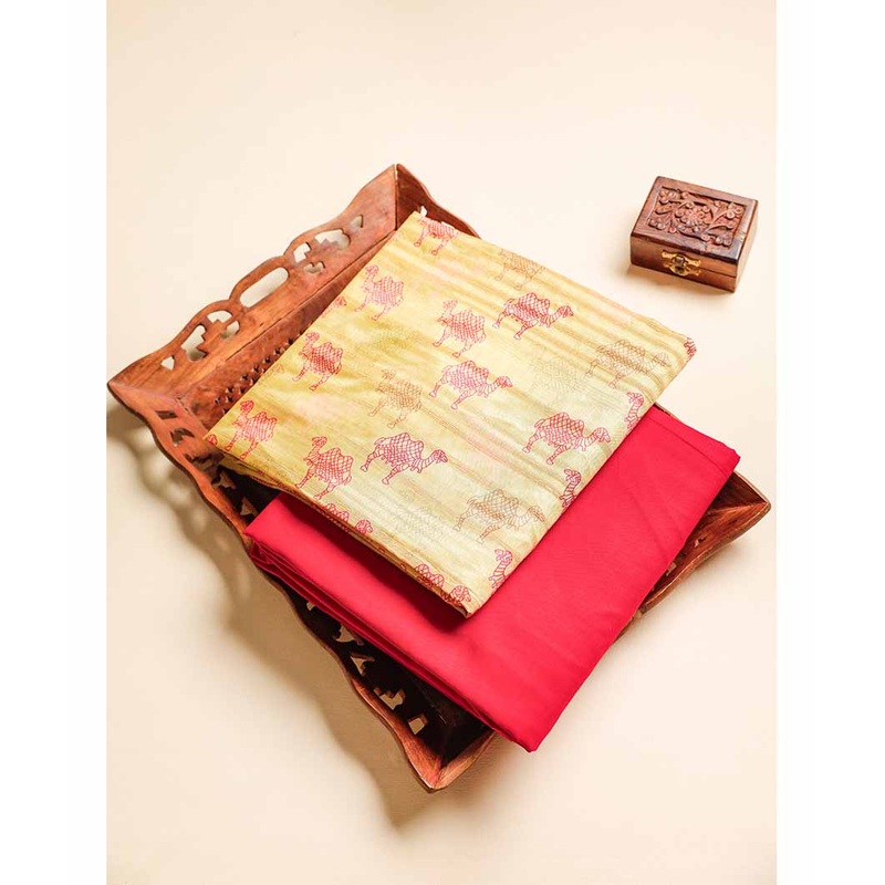 SEMI TUSSAR MIX & MATCH