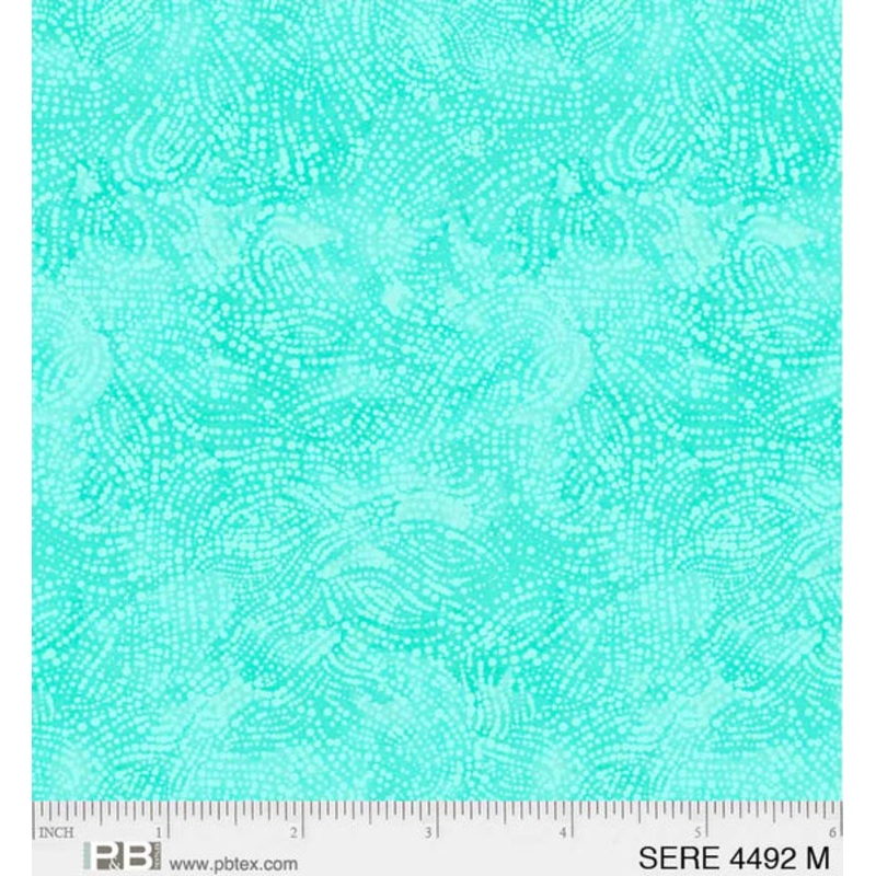 Serenity Quilt Fabric - Blender in Aqua - SERE 04492 M