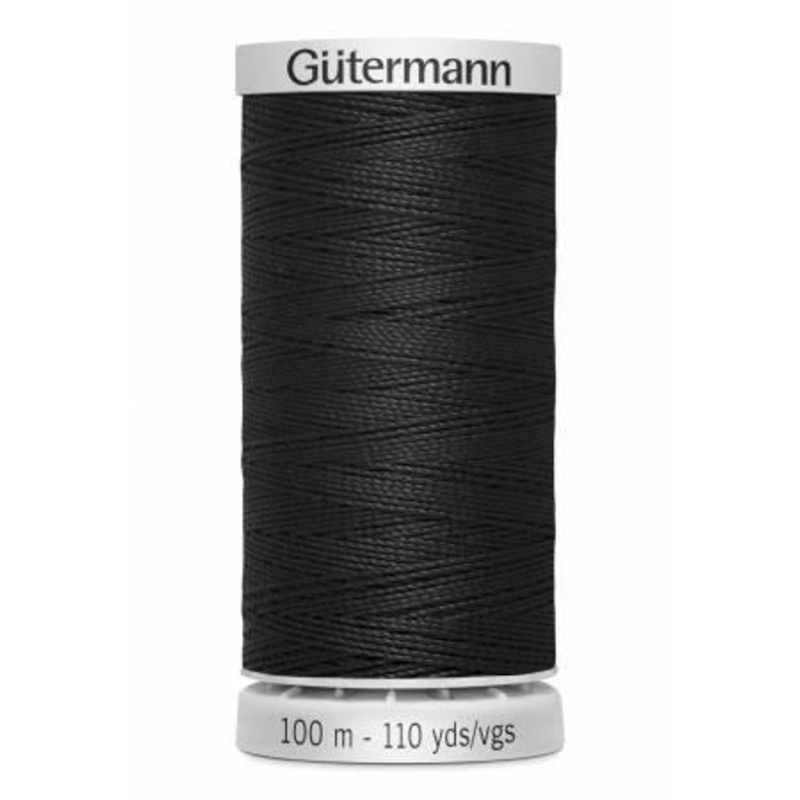 Extra Strong Polyester Upholstery Thread 100m - Black - 724032-000