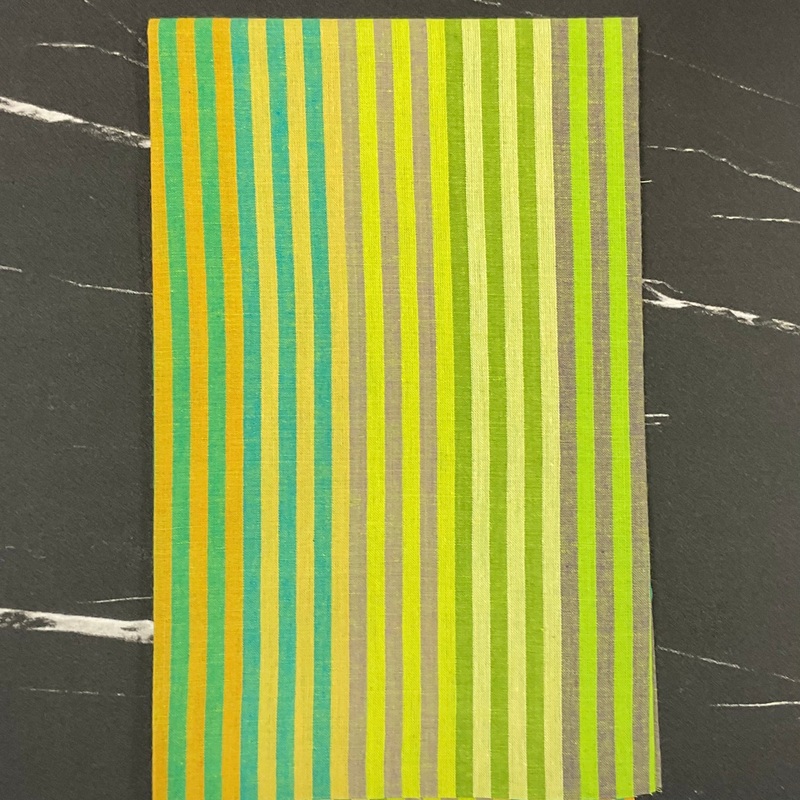 Woven Stripes by Kaffe Fassett : Caterpillar Stripe Sprout WSGP001.SPROUT