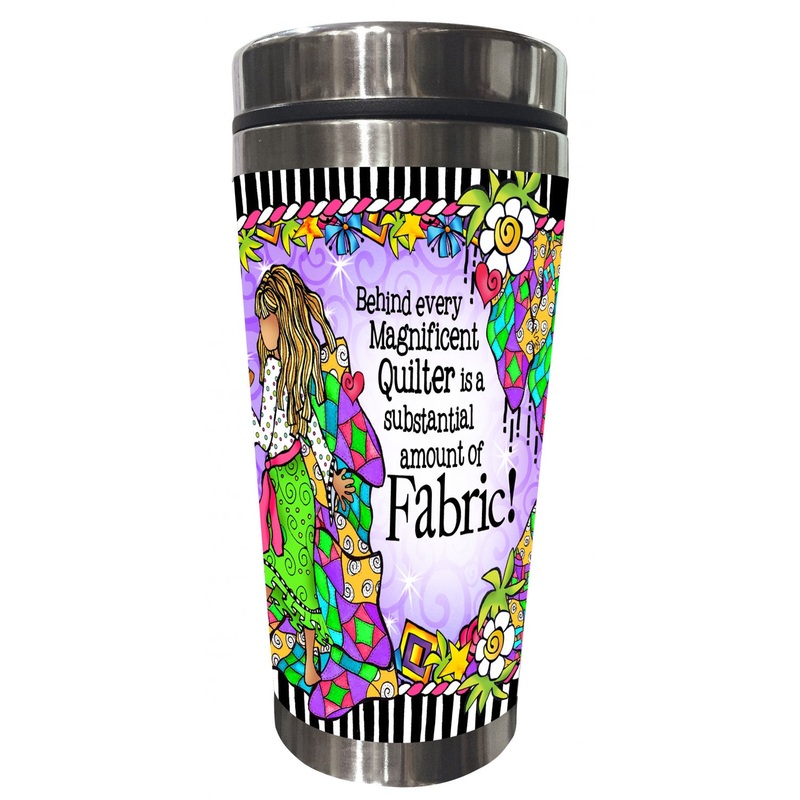 Quilt Fabric Stainless Steel Tumbler # SS260ST - Special Order