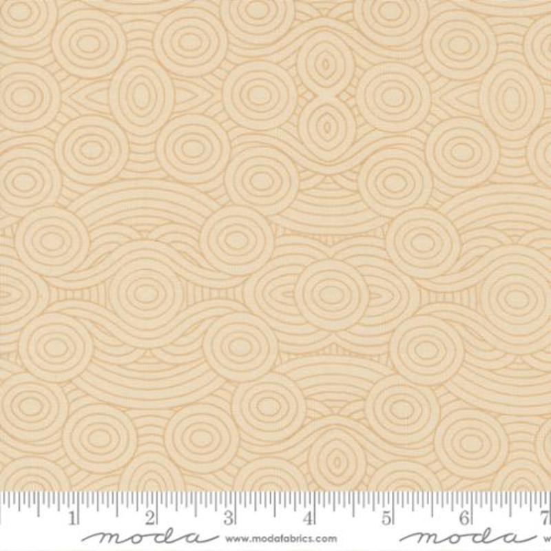 The Henhouse Collection Cloud Blenders Cotton Fabric 48437 Tan
