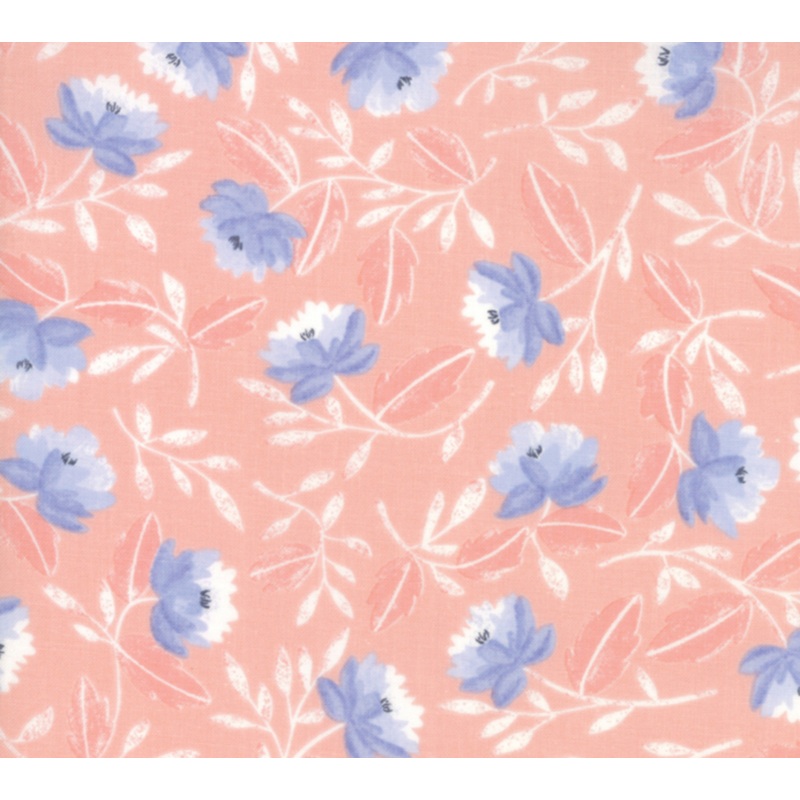 Twilight White Peony in Coral | Remnant 42"