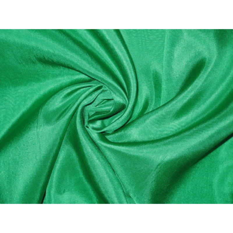 RICH Emerald Green COLOUR PLAIN HABOTAI SILK 54"