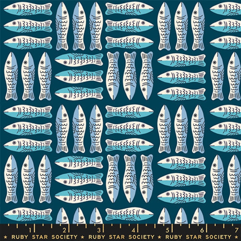 1-800-Calico by Alexia Marcelle Abegg : Little Sardines Galaxy RS4168 15