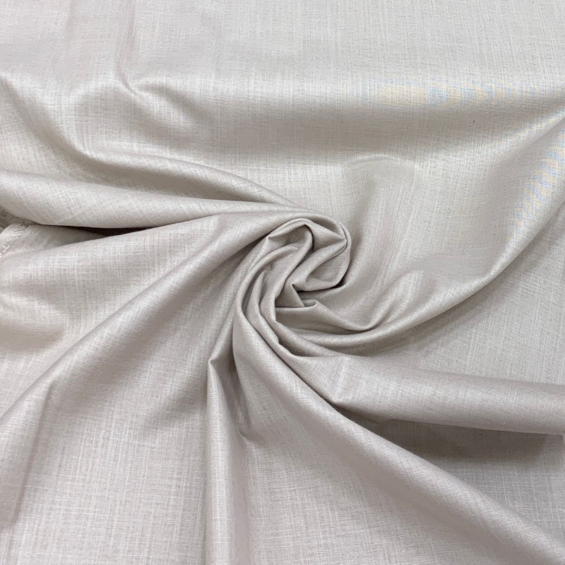 Biscuit Beige Plain Cotton Matka Fabric