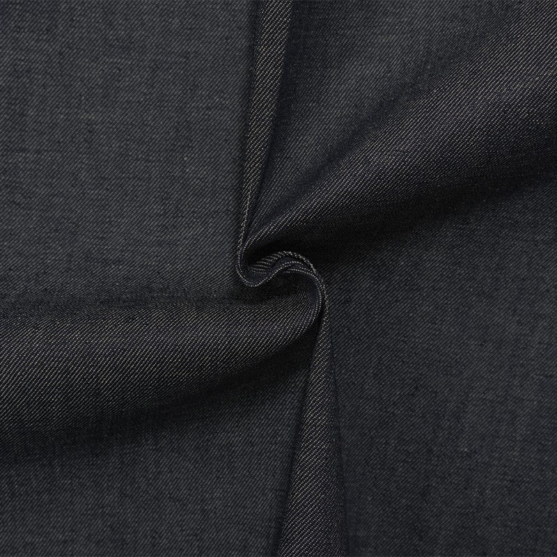 Blue 11 oz. Cotton Spandex Stretch Denim Twill Woven Fabric