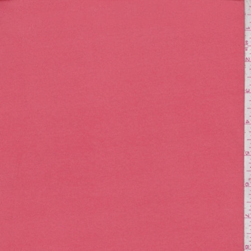 Salmon Orange Matte Jersey Knit Fabric